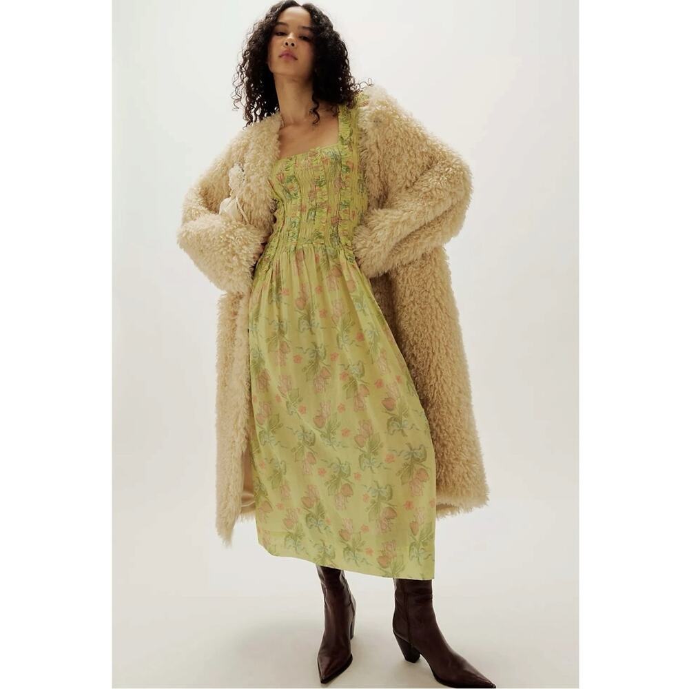 Free People Damson Madder Dainty Ethereal Cottage Raphaela Midi Dress 16 XL - Picture 3 of 16